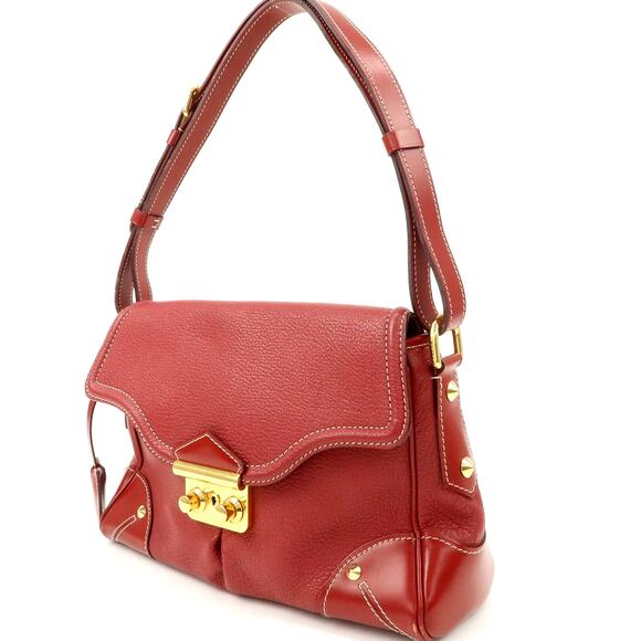 💎✨Authentic✨💎Louis Vuitton Suhari L'essentielle Shoulder Bag Red - Picture 4 of 16